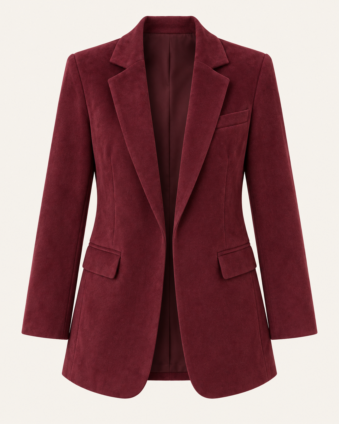 Suedine Blazer