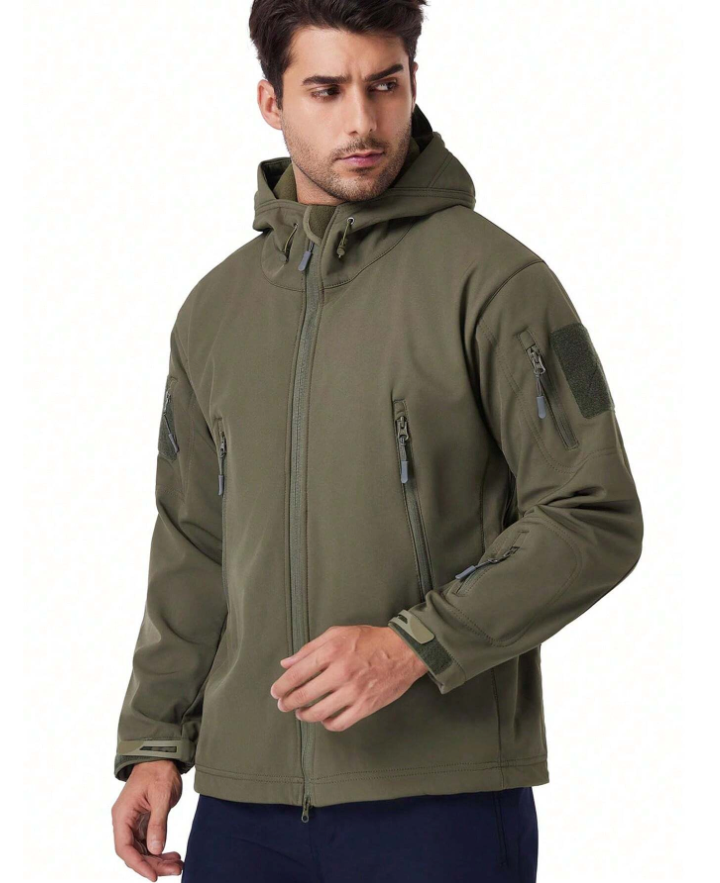 Unisex wasserdichtes und winddichtes Outdoor-Set mit Fleece-Futter