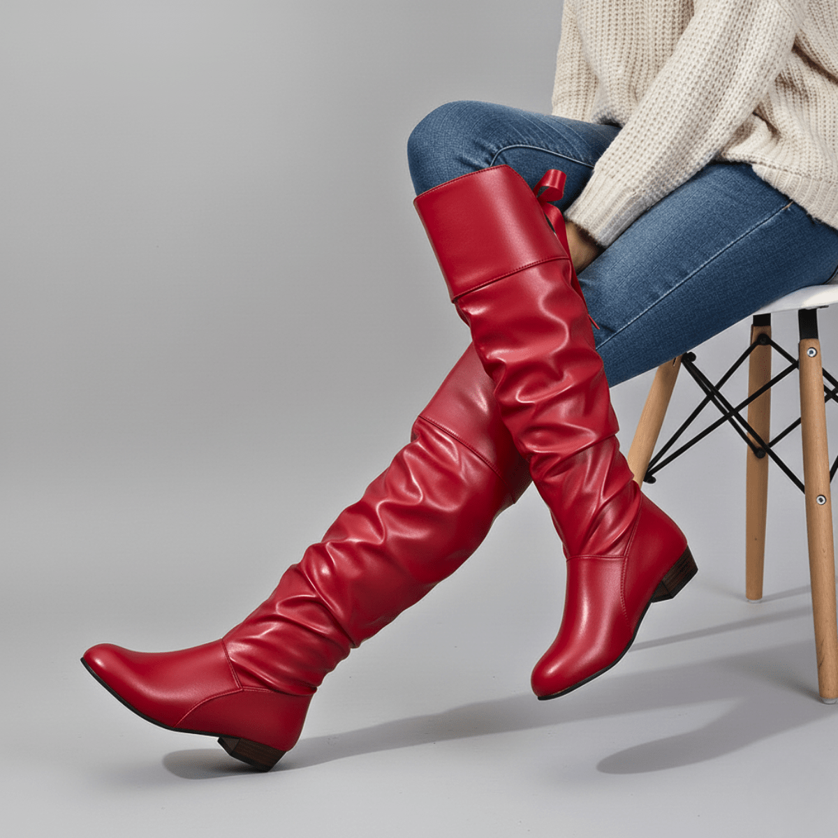 Vionne Lederstiefel