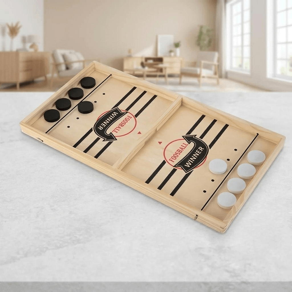 Elastisches Sling-Puck-Spiel für schnelle Reflexe & Indoor-Spiel