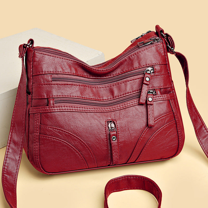 Abigail Vintage Relaxed Schultertasche