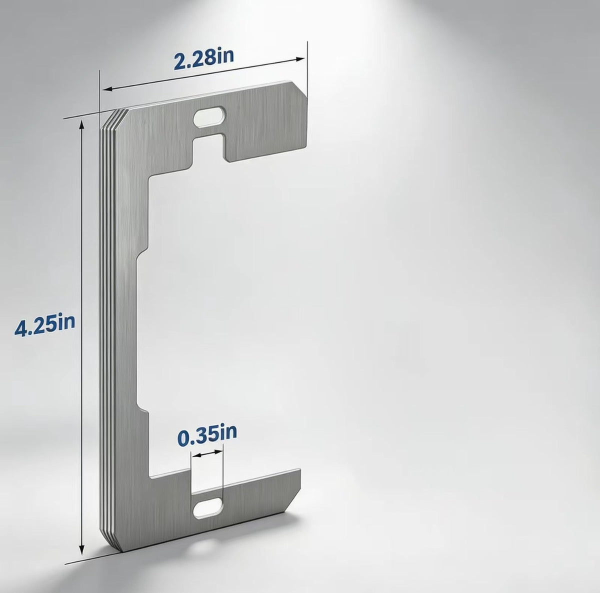 Wandplatten-Abstandshalter aus Metall