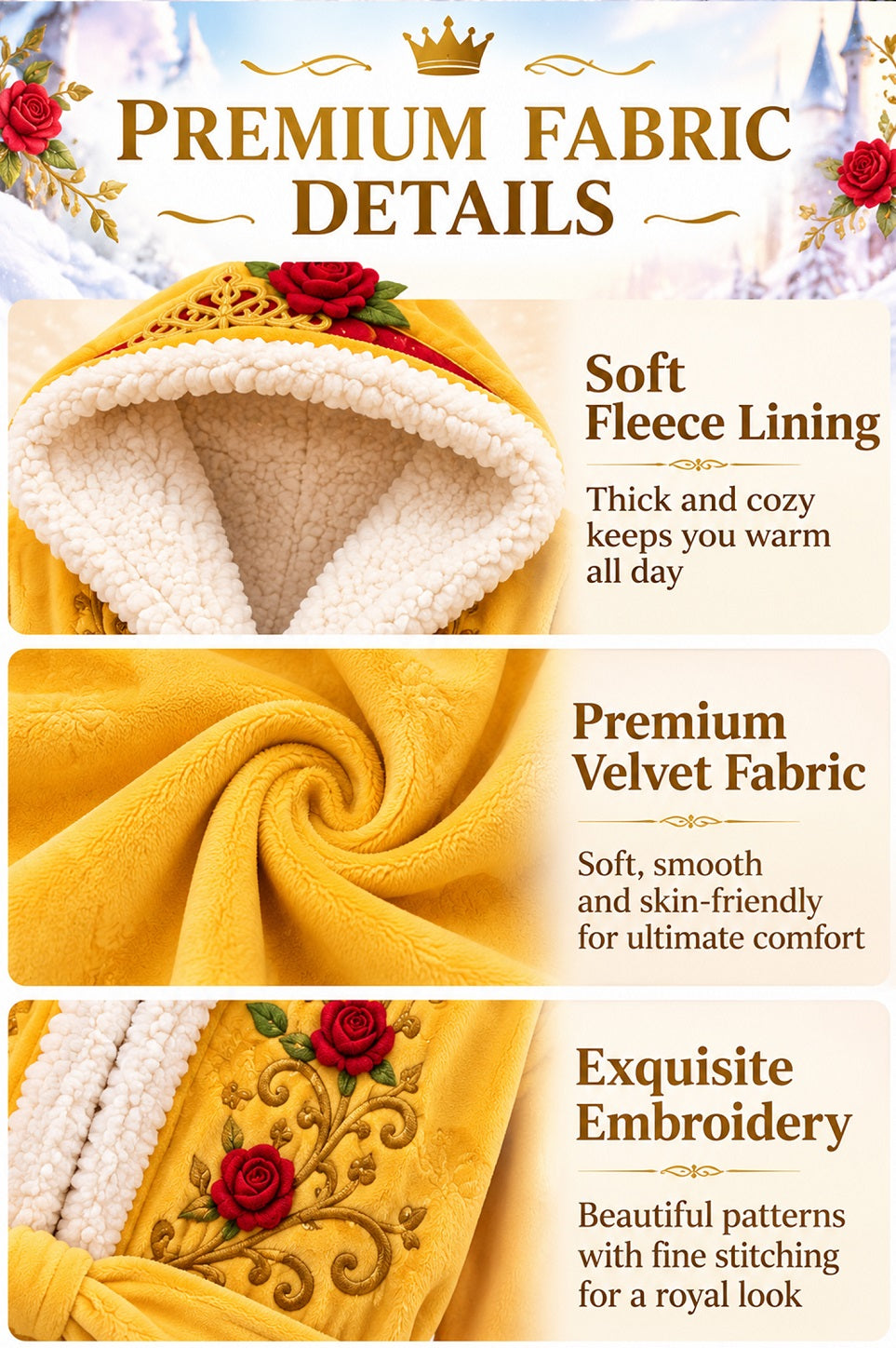 Princess Heated Robe