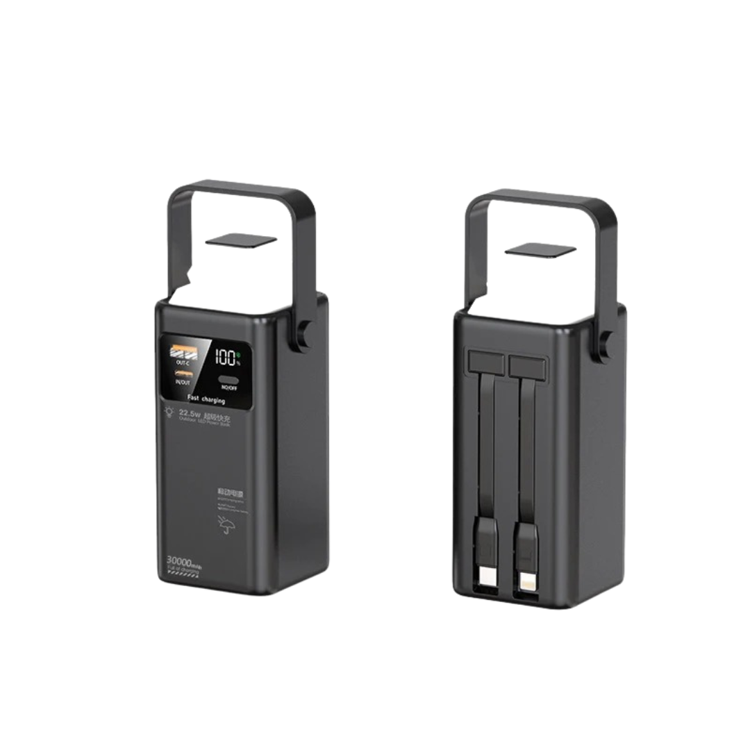 Powerbank 30000mAh – LichtTräger X60