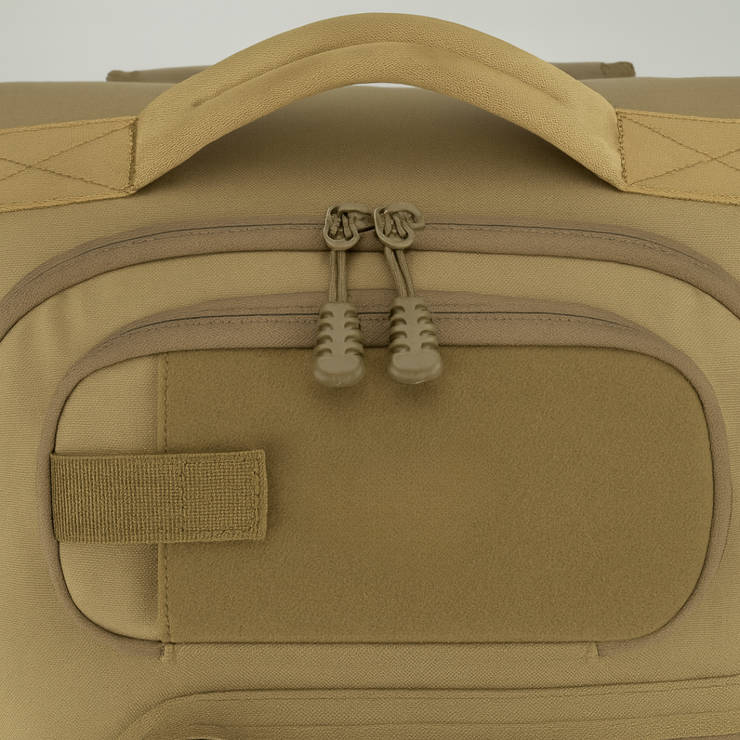 Taktischer Angelrucksack mit Rutenhalter & 40L + 4 Köderboxen – AnglerPro GearPack