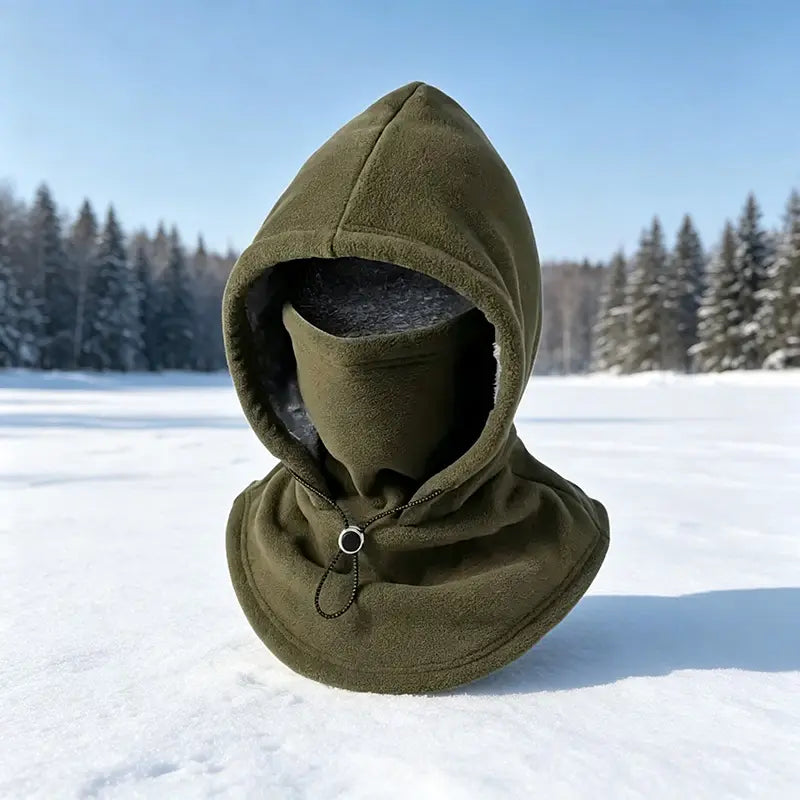 Fleece Sturmhaube – Vollständiger Gesichts- und Nackenschutz für den Winter bei Outdoor-Abenteuern