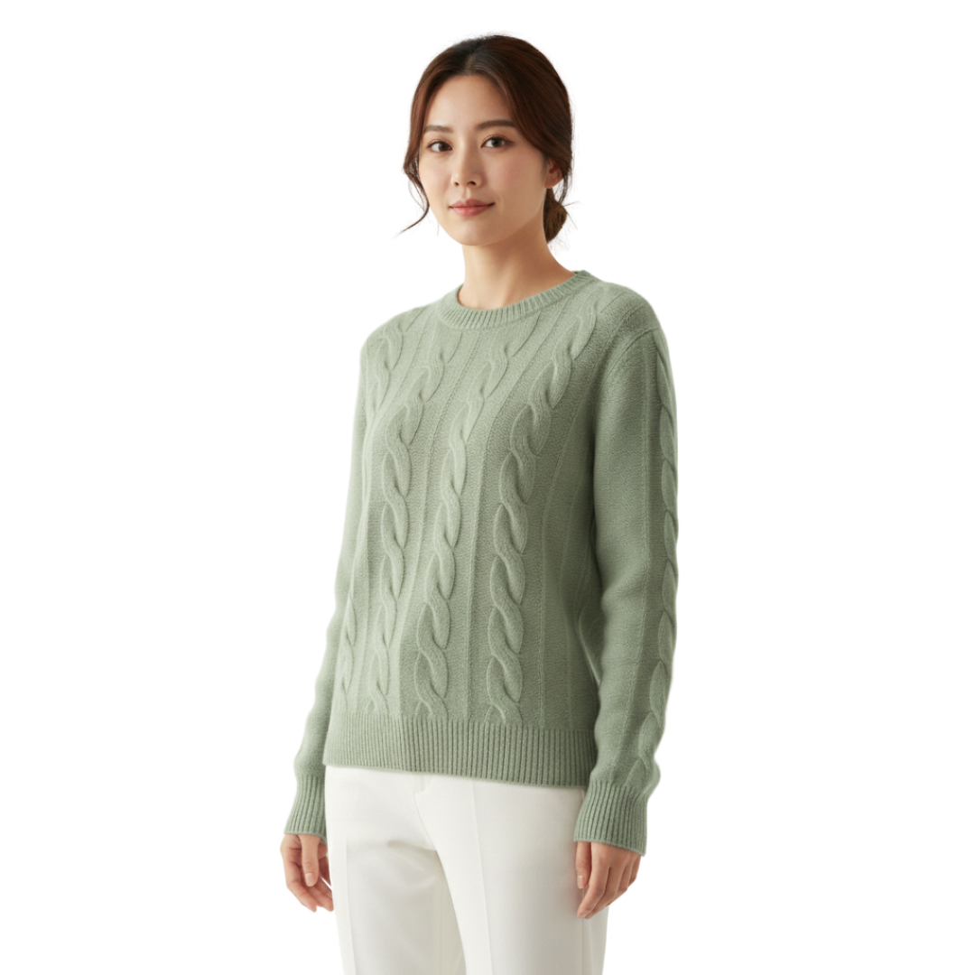 Nordspur | SoftKnit Zopfpullover