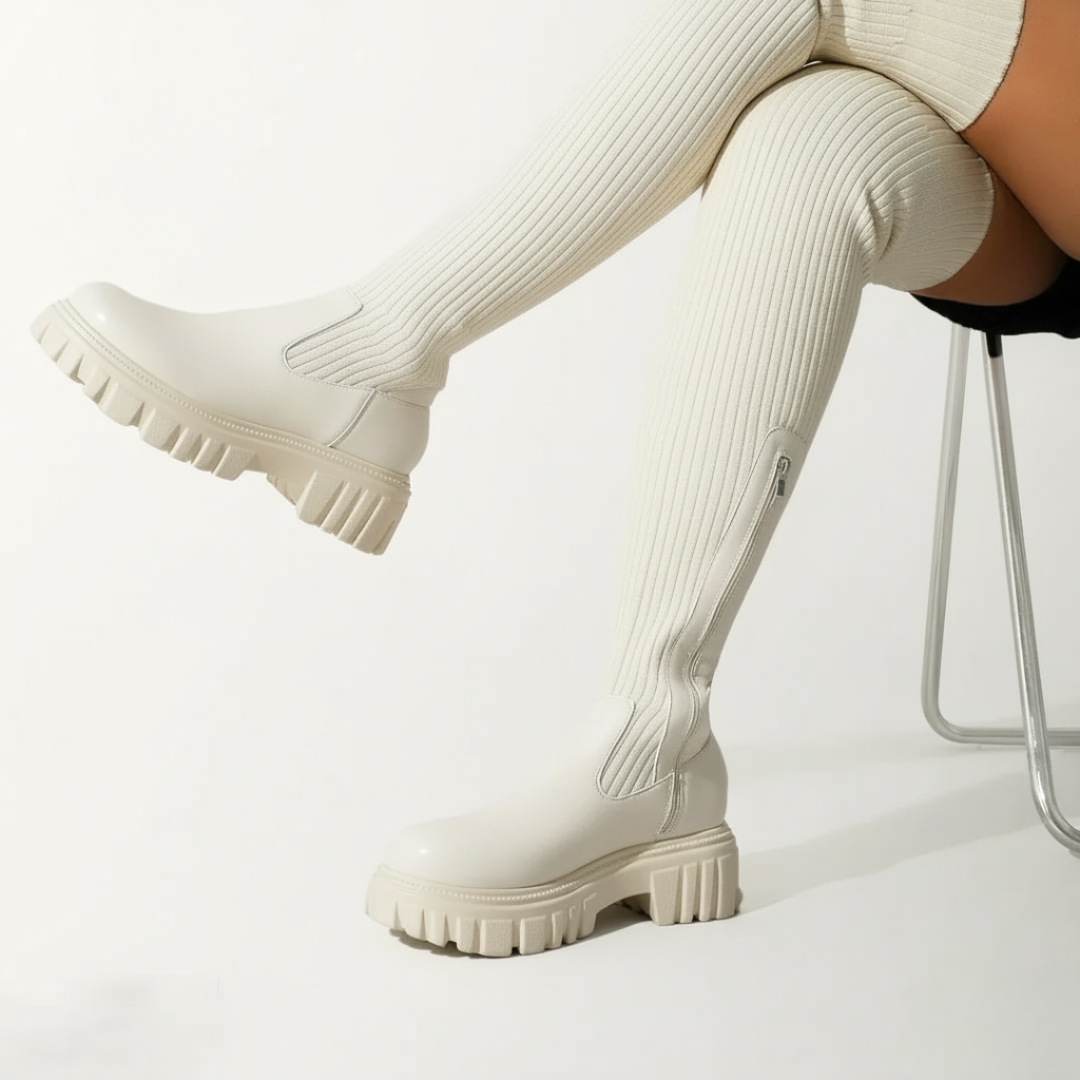 Nordspur | FlexRib Overknee-Sockenstiefel