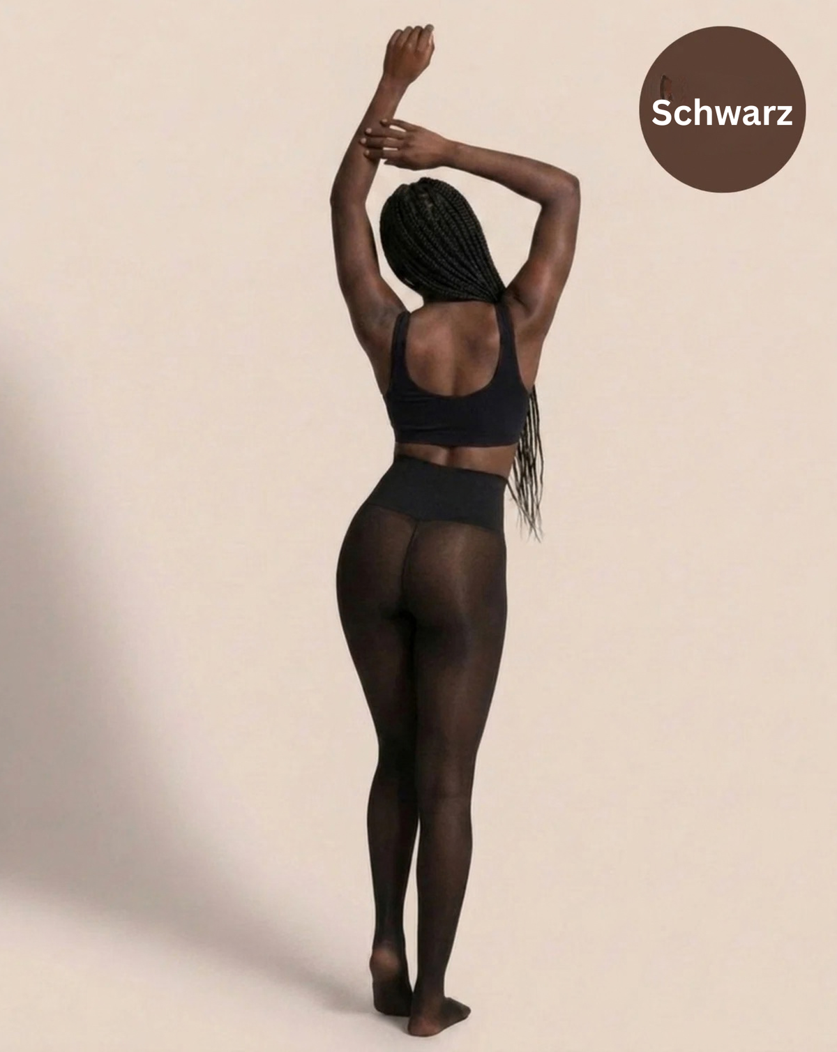 Magic Leggings – Fleece-gefüttert in Nylon-Optik