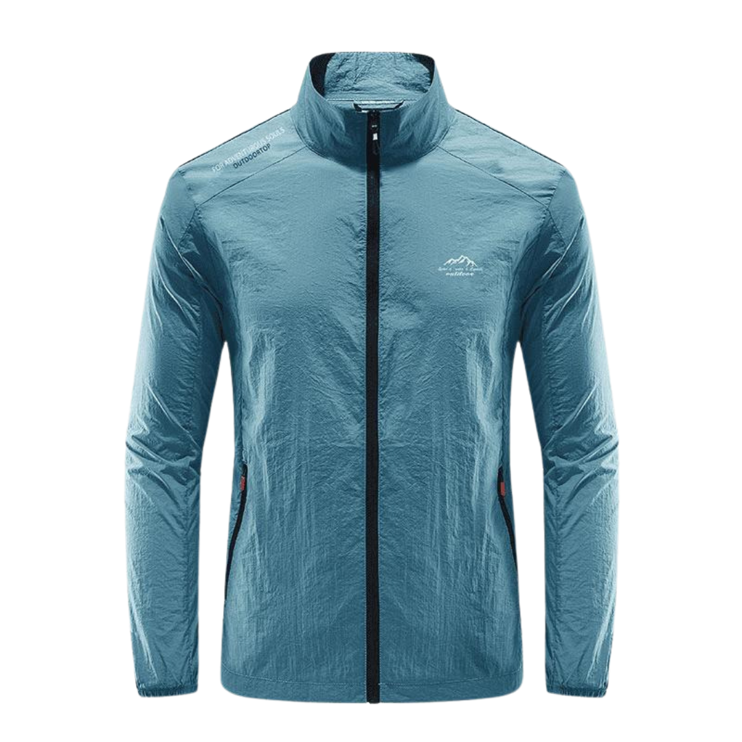 Leichte UV-Schutzjacke für Herren – Winddichte Sommer Outdoor Windjacke