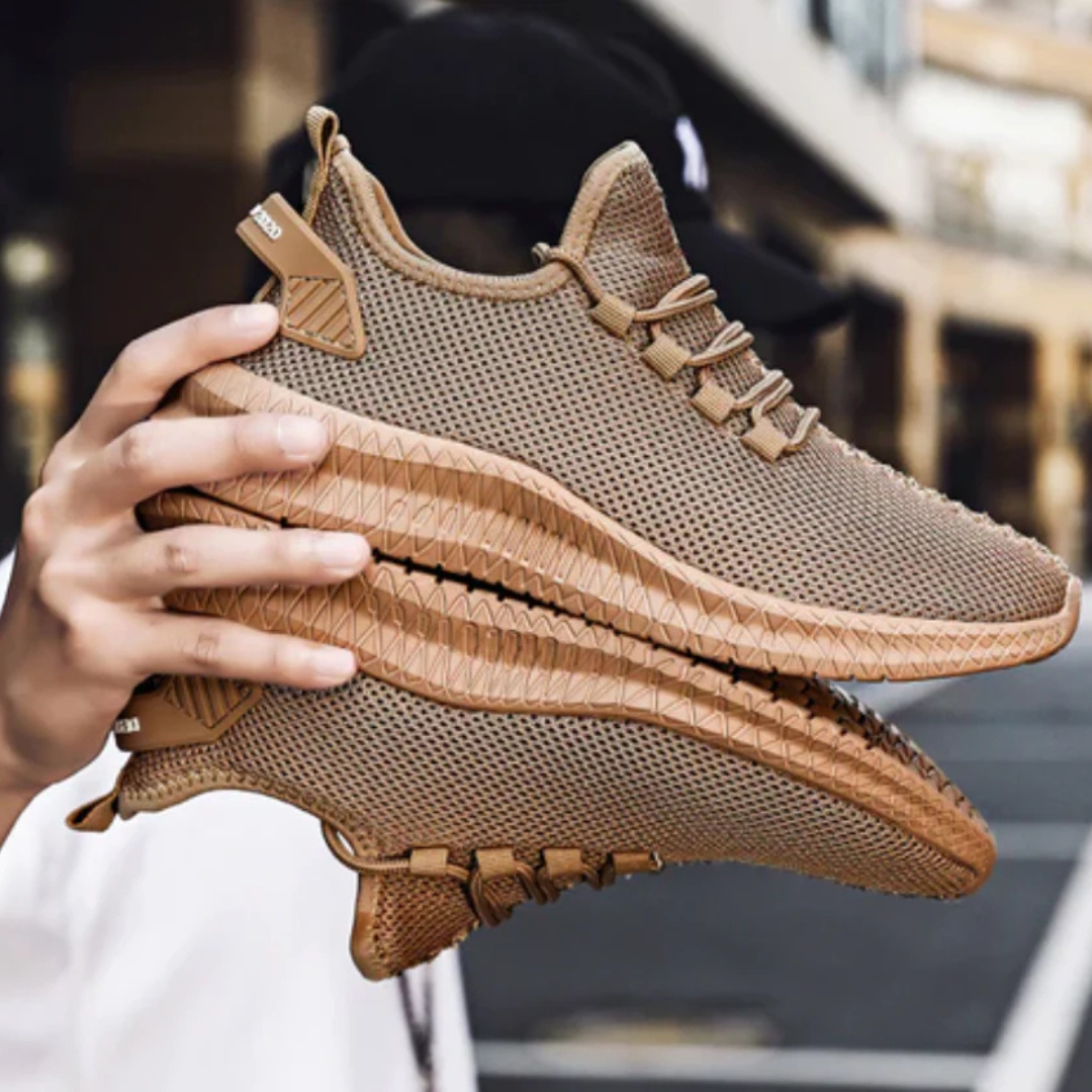 Orthopädische Herren-Walkingschuhe atmungsaktiv & leicht – OrthoStep ARON