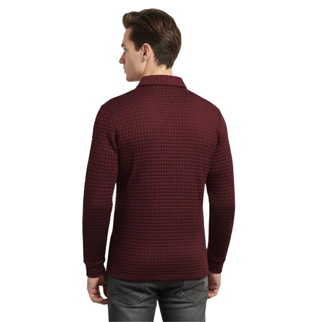 Nordspur | BlackWaffle Langarm-Pullover