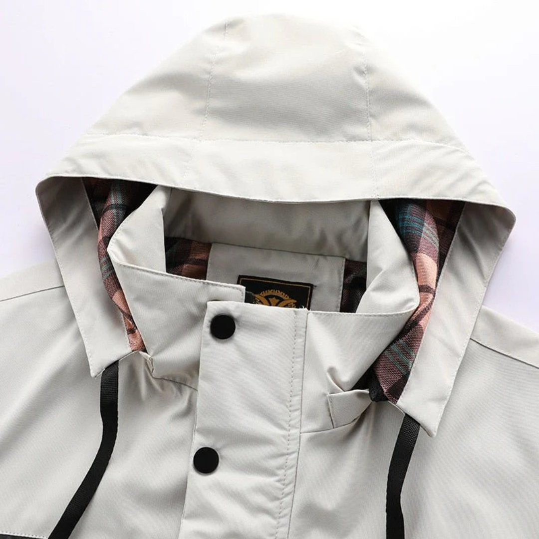 Winterjacke wasserdicht & warm mit abnehmbarer Kapuze – NordFrost Shield