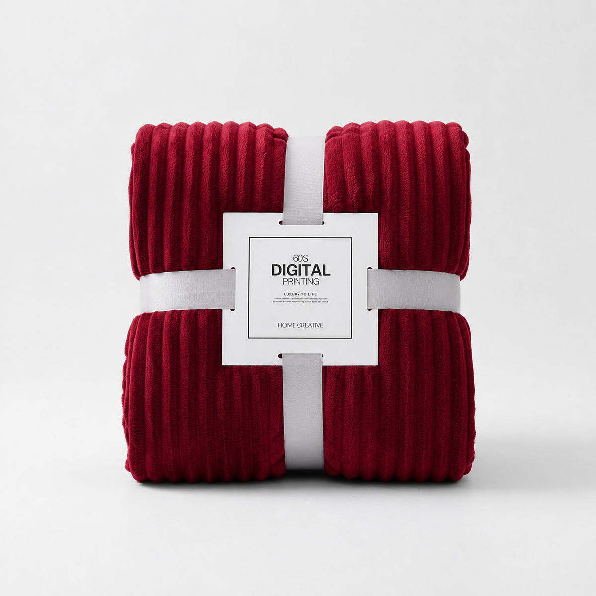 Nordspur | Thick Coral Velvet Wurfdecke