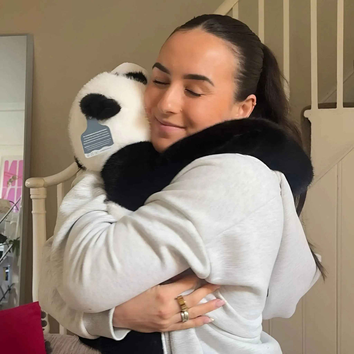 Pookie der Panda gewichtetes Kuscheltier