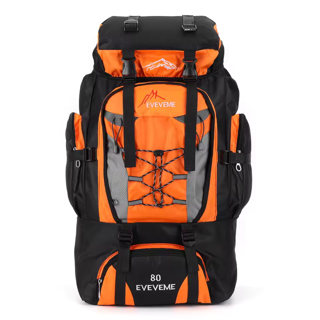 Outdoor-Rucksack 80L wasserdicht & komfortabel – TrekRidge 80