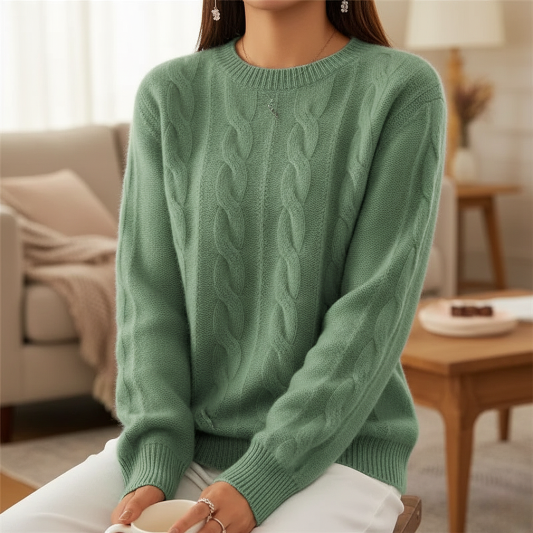 Nordspur | SoftKnit Zopfpullover
