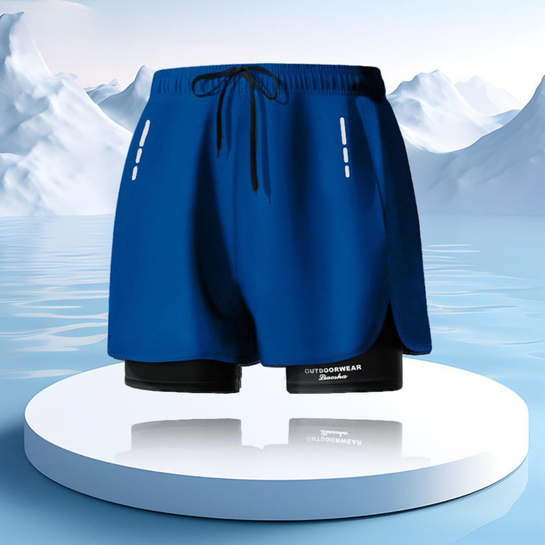 Nordspur | Veltoro Two-in-One Running Shorts