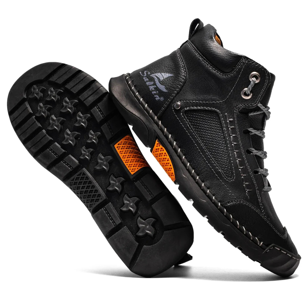 Schuhe Leder wasserdicht & bequem – St. Moritz Walkers