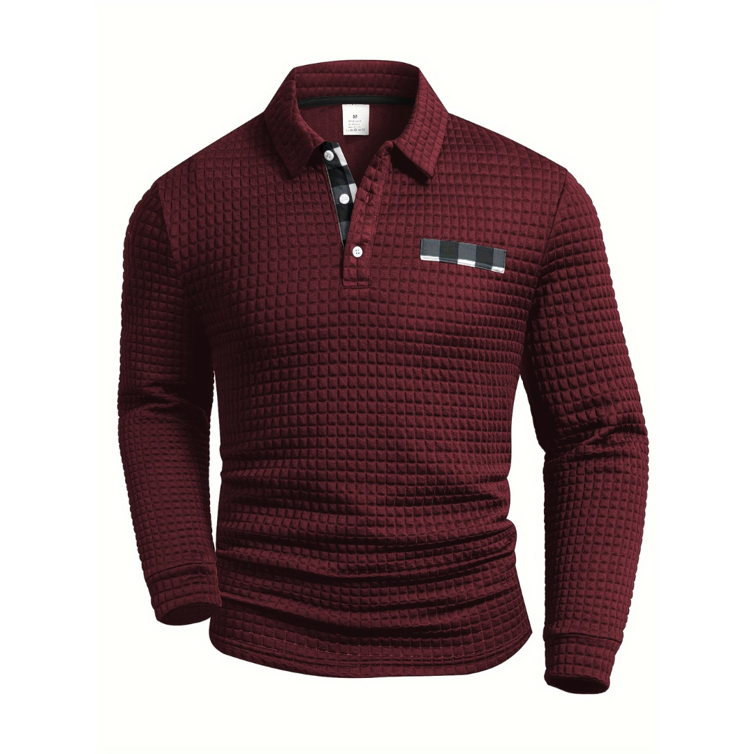Nordspur | BlackWaffle Langarm-Pullover