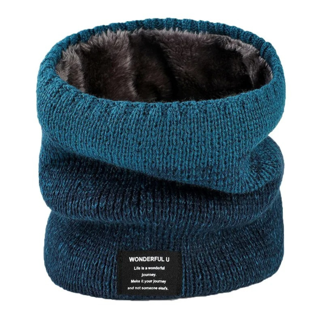 Halswärmer Strick mit Fleece-Innenfutter – WinterKnit