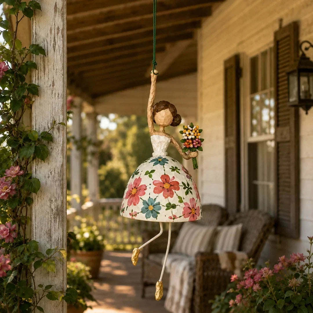 Whimsical Dancing Lady Hängeornament