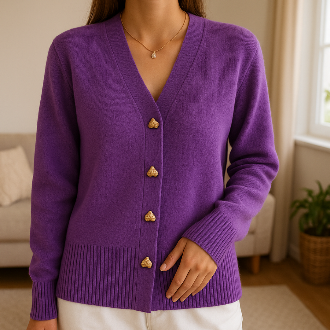 Nordspur | PureCharm V-Ausschnitt-Strickcardigan
