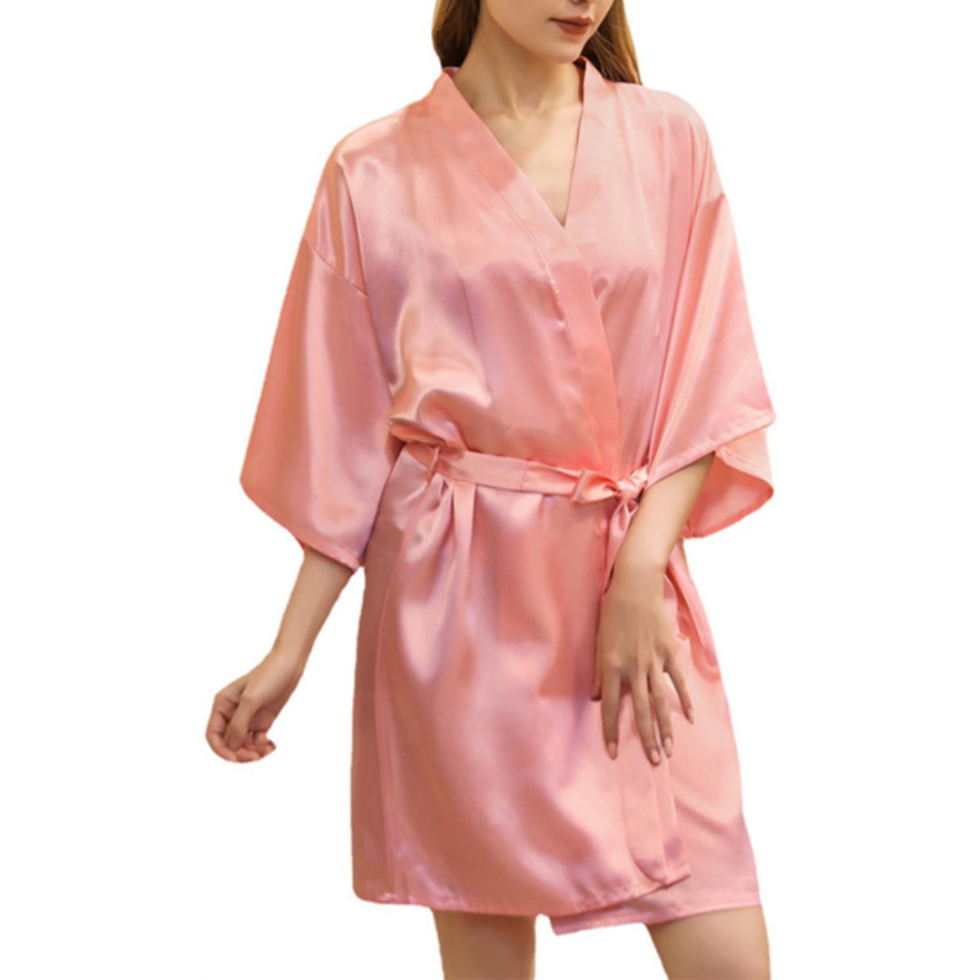 Nordspur | Velisse Kurzer Kimono-Stil Bademantel