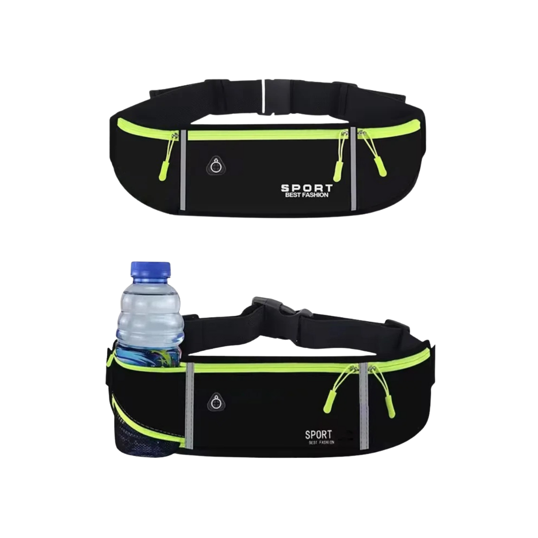 Laufgürtel wasserdicht mit Flaschenhalter – SprintFlex Duo