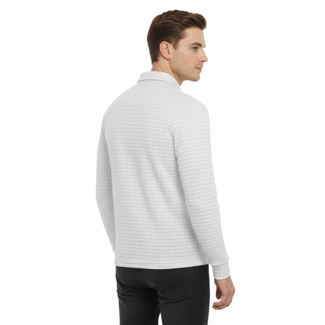 Nordspur | BlackWaffle Langarm-Pullover