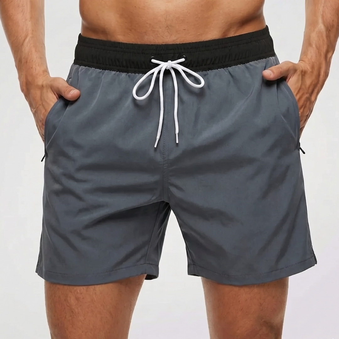 Nordspur | Waveford Herren-Badeshorts in kurzer Länge