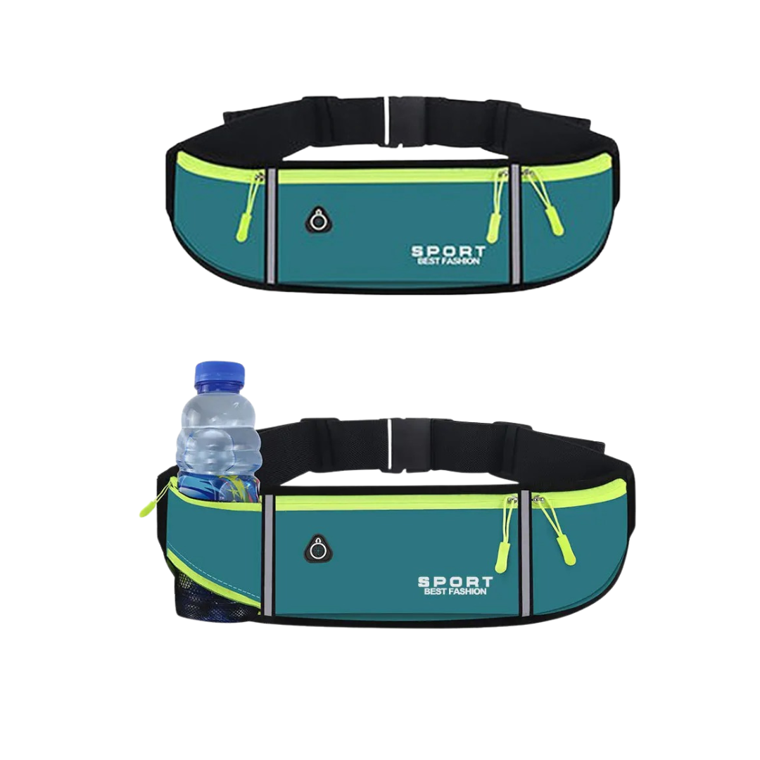 Laufgürtel wasserdicht mit Flaschenhalter – SprintFlex Duo
