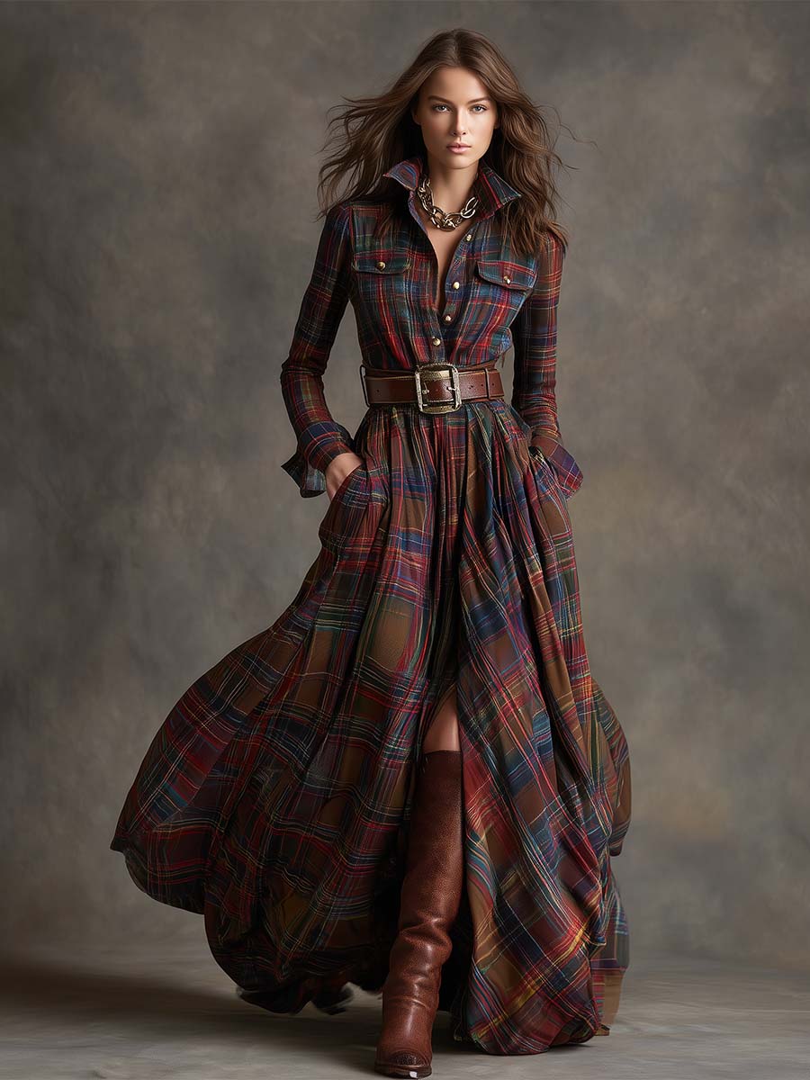 Harriet Hemdkleid mit Gürtel