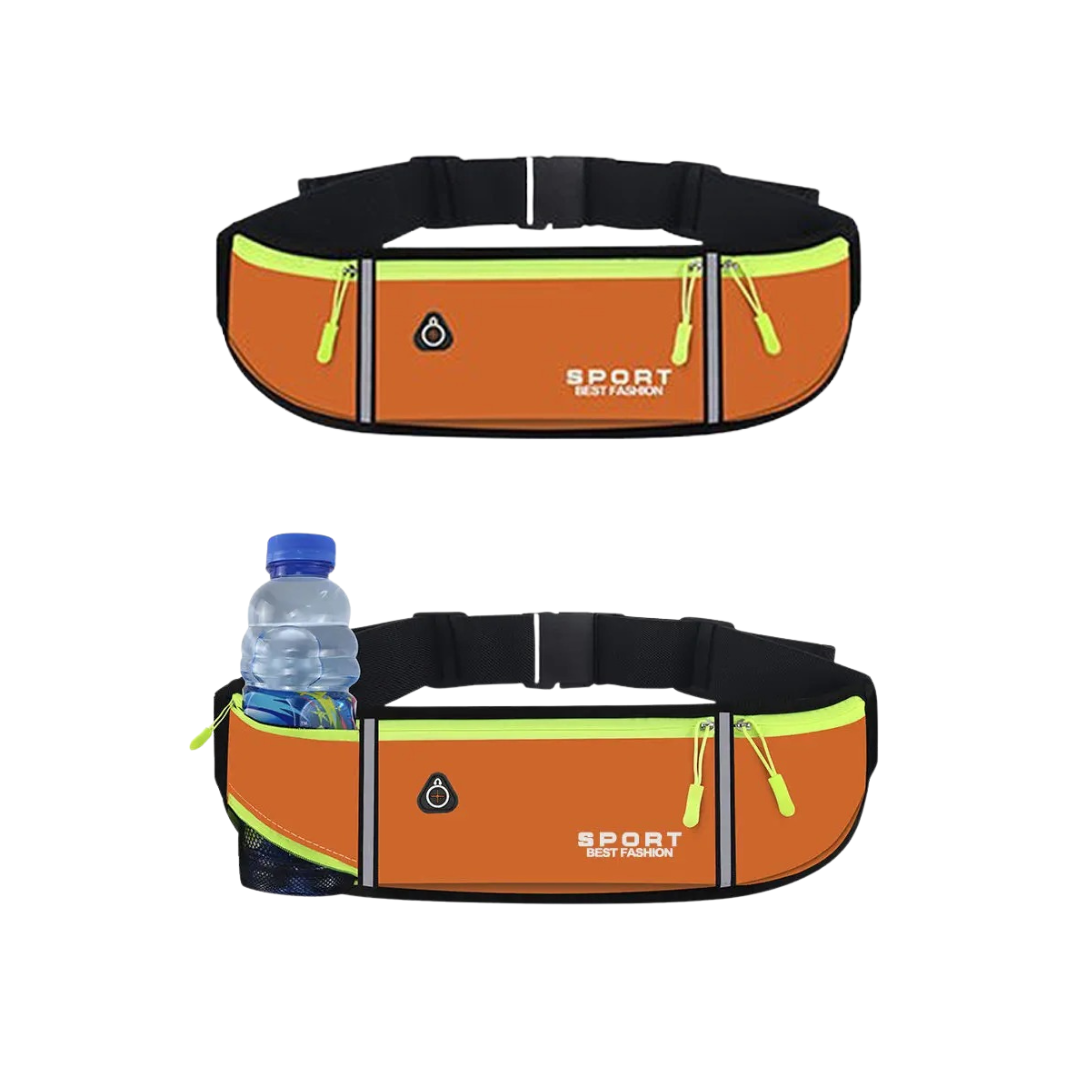 Laufgürtel wasserdicht mit Flaschenhalter – SprintFlex Duo