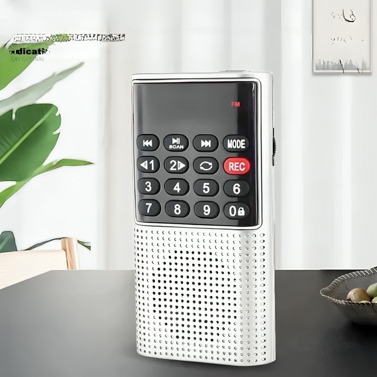 Nordspur | TrekTone Kompakt tragbares Radiogerät mit MP3-Player