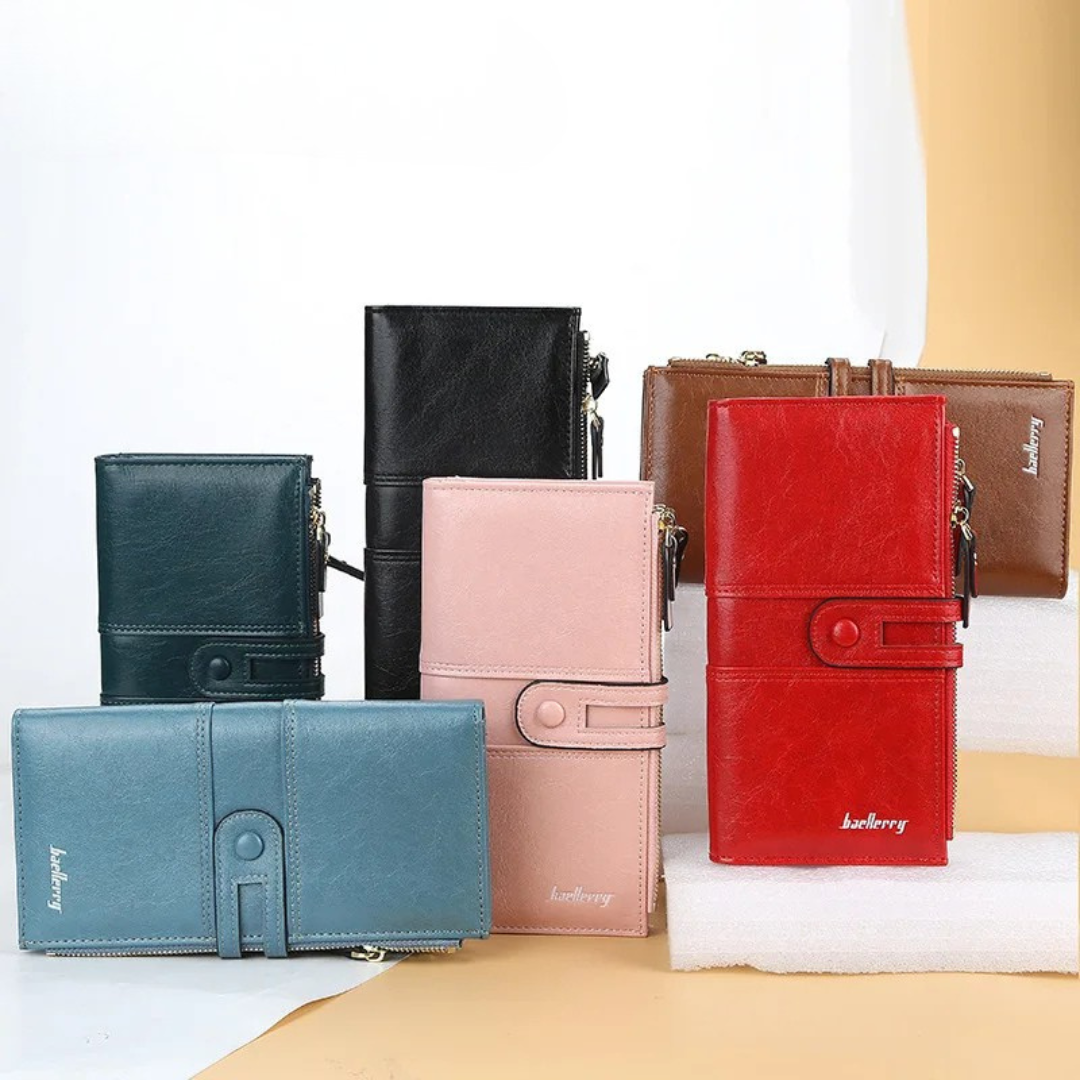 Nordspur | Zippora Lange Reißverschluss-Fashion-Geldbörse