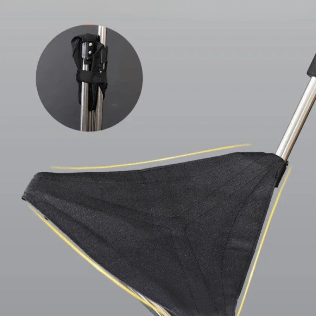 Nordspur | Sitaraid Klappbarer Aluminium-Gehstock mit Sitz
