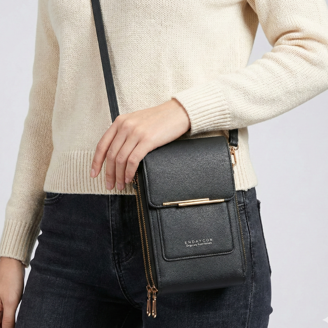 Nordspur | Kompakte PU-Crossbody-Tasche