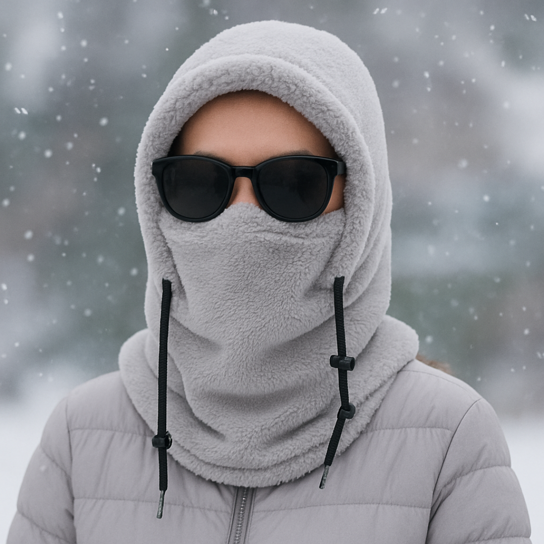 Balaclava Wintermütze mit Fleecefutter – FrostHülle