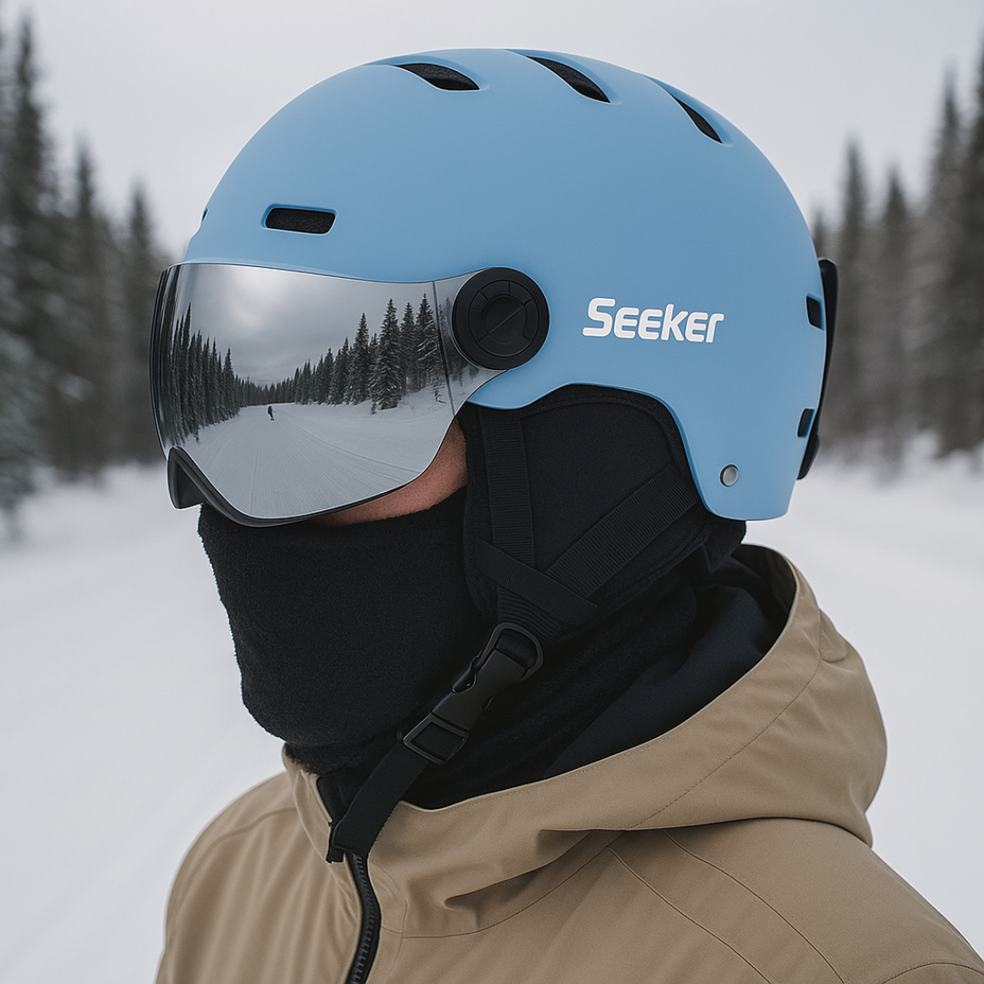 Skihelm mit Visier – AlpenGuard
