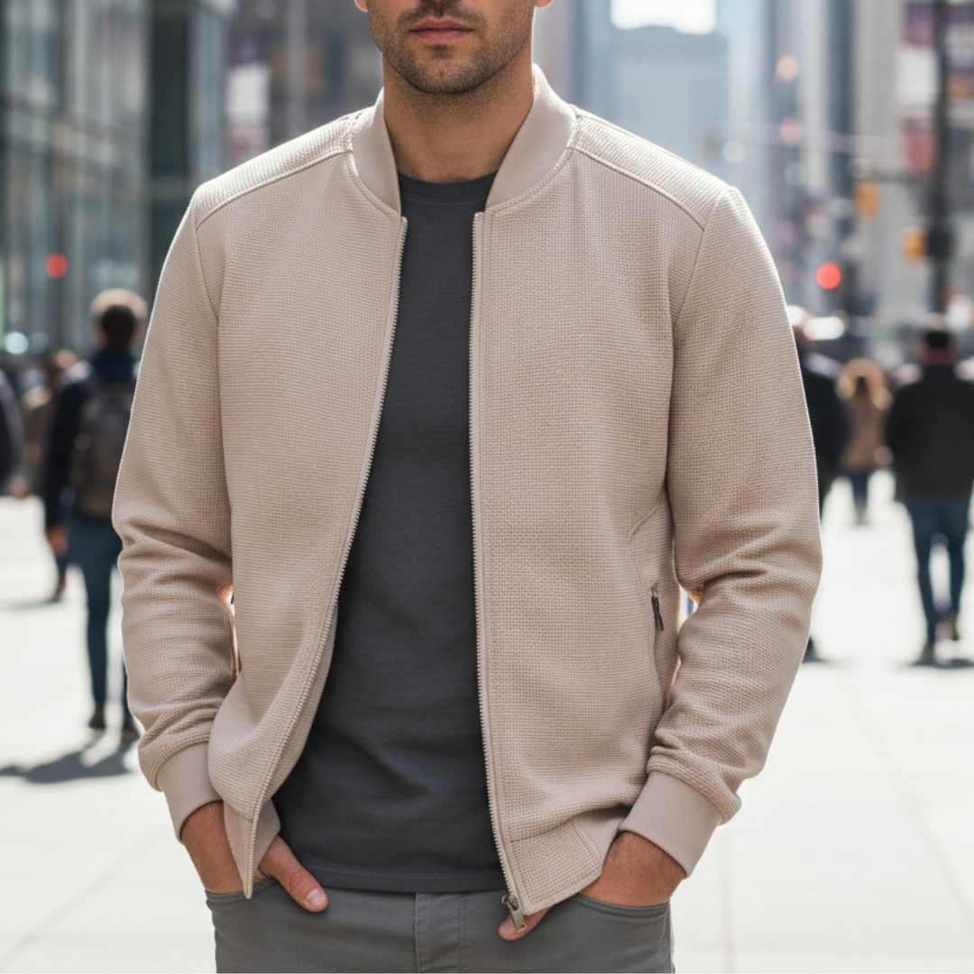 Jacken für Herren mit Reißverschluss & warmem Bomber-Stil – Nordspur UrbanShield
