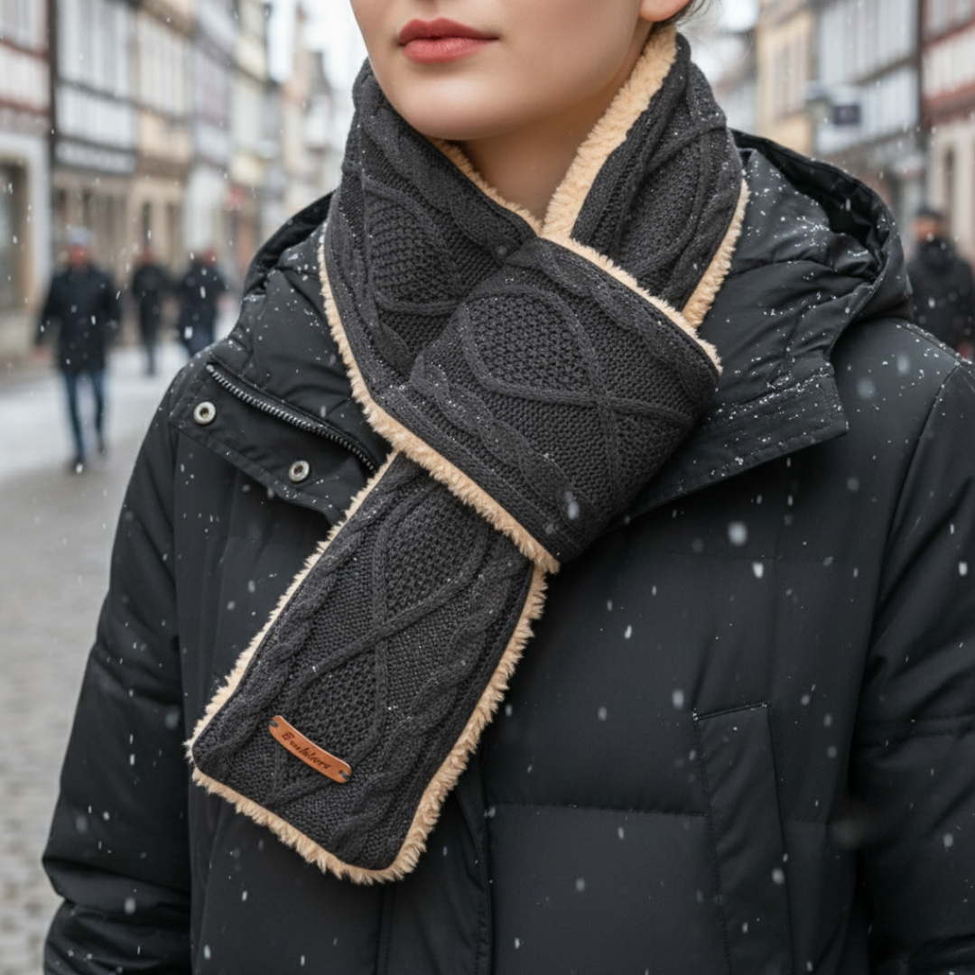 Nackenwärmer Heizschal mit 3 Temperaturstufen & USB-C – SmartHeat Scarf