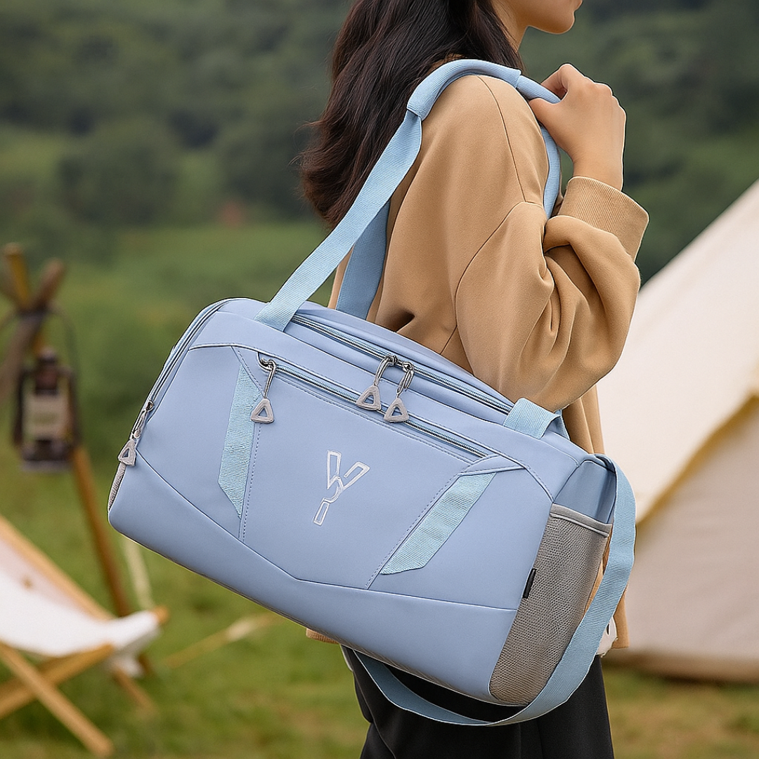 Sporttasche Damen wasserdicht mit Schuhfach – FlexaBag