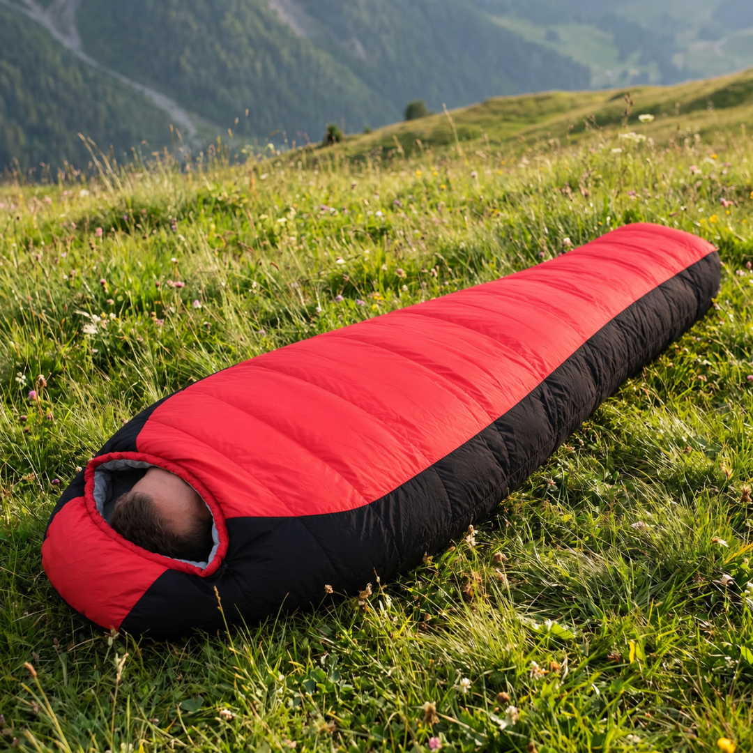 Nordspur | CampNest Gefütterter Mumienschlafsack