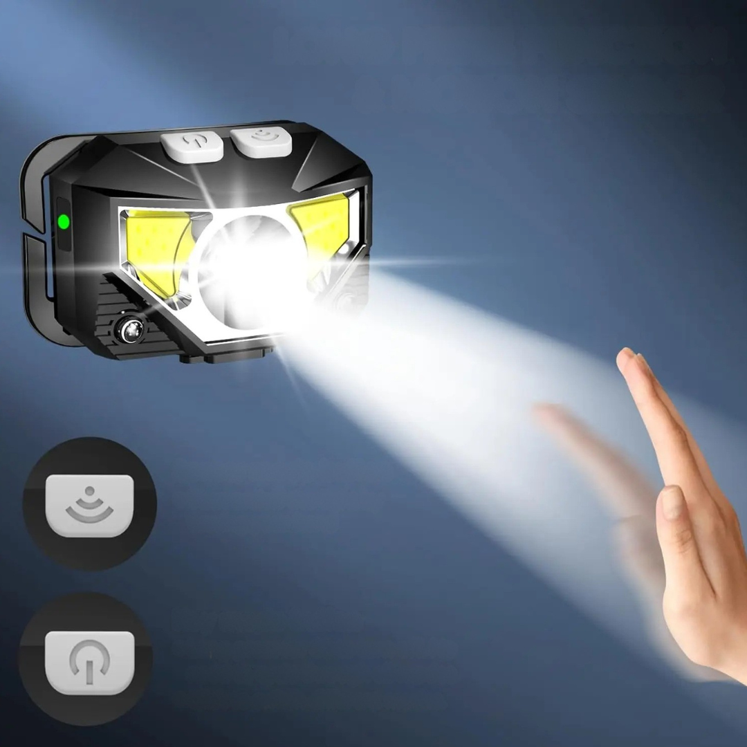 Nordspur | Lumivault Aufladbare LED-Kopflampe