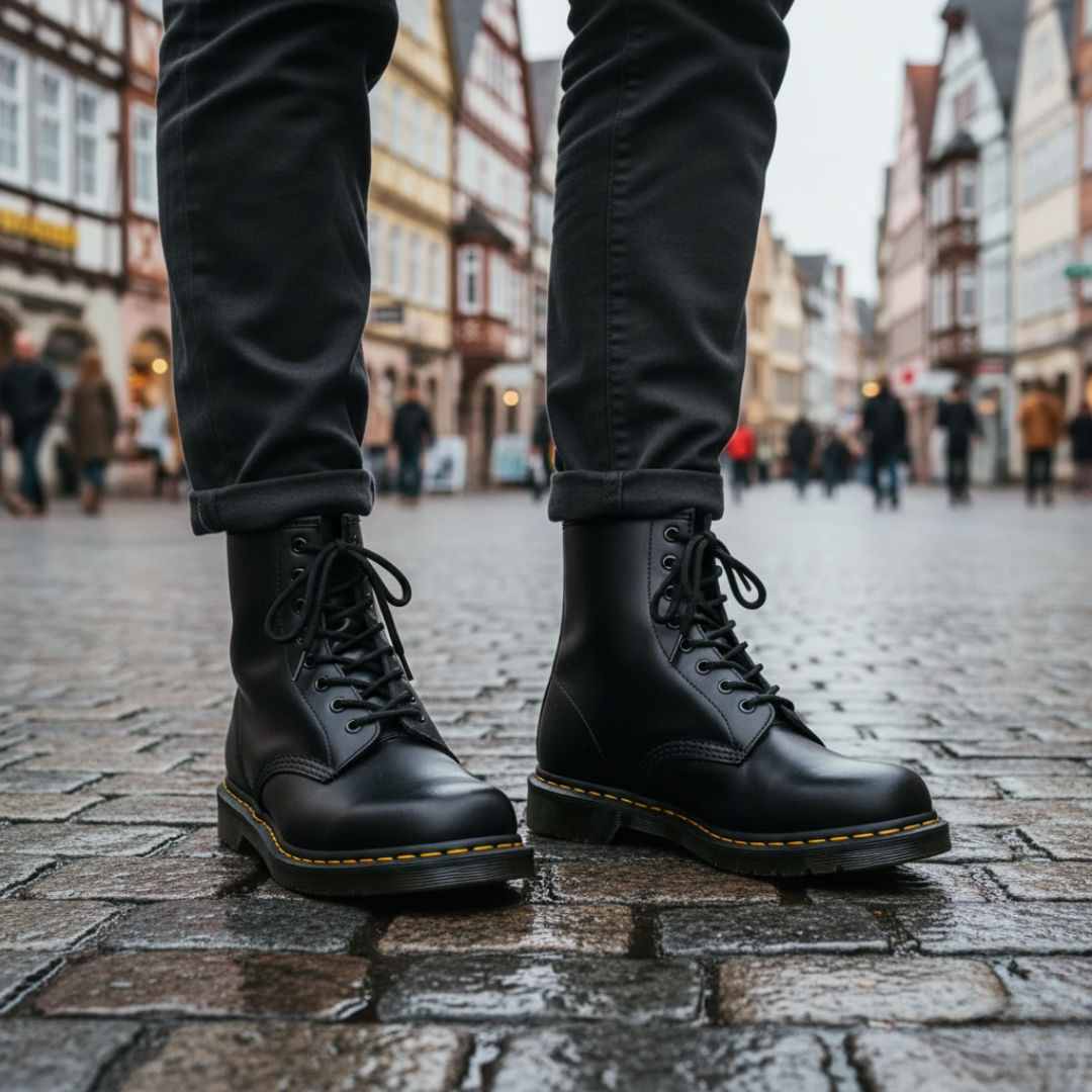 Stiefel Unisex mit Schnürung & Gummisohle – ClassicFlex Boots