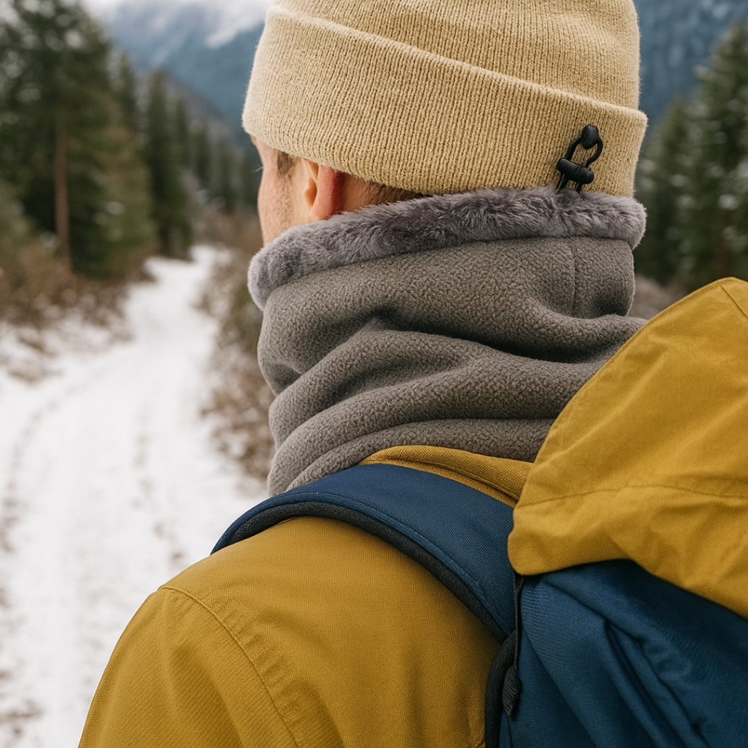 Halswärmer Fleece mit Kordelzug – FrostGuard