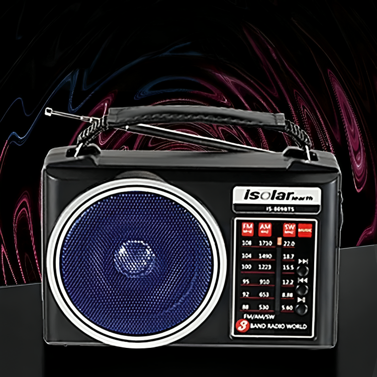Nordspur | Solaraudio Tragbares Solarnotfallradio