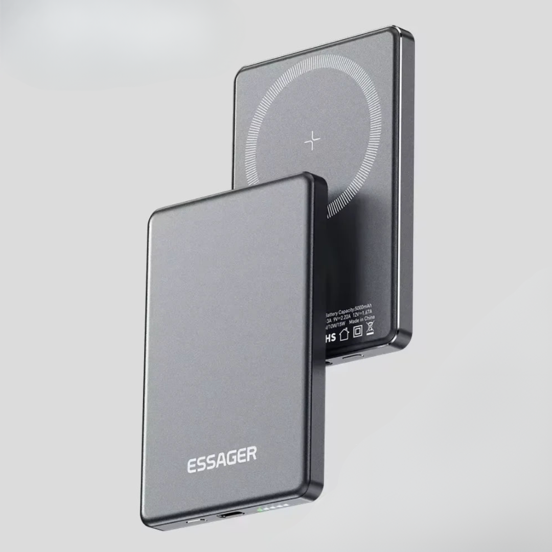 Nordspur | Dünne Metallmagnetische Powerbank