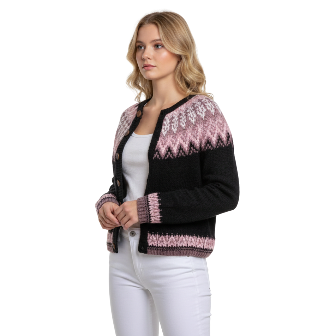 Nordspur | RoseWeave Fair-Isle-Strickpullover